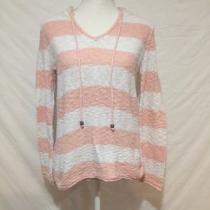 Faded Glory Long Sleeve Hooded Sweater Medium